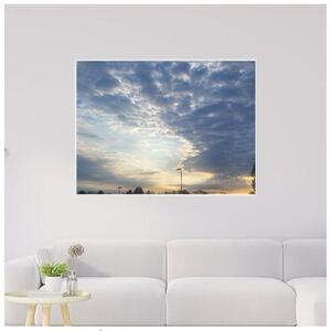 Blue and White Sky Wall Art